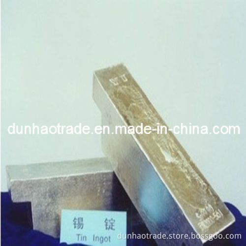 Tin Ingot 99.99%/Tin Ingots for Sale